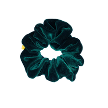 Load image into Gallery viewer, &#39;EMERALD CITY&#39; VELVET SCRUNCHIE