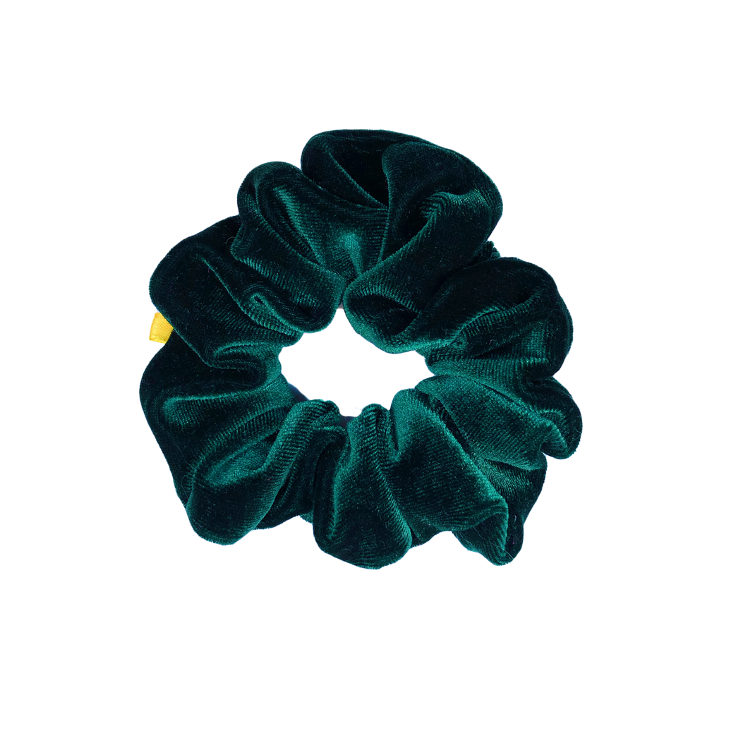 'EMERALD CITY' VELVET SCRUNCHIE