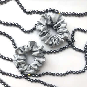 'SILVER FOX' SCRUNCHIE
